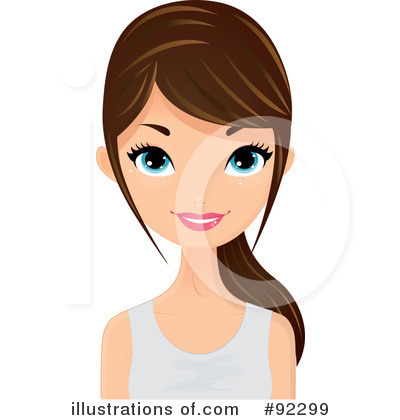 Woman Clipart  92299 By Melisende Vector   Royalty Free  Rf  Stock