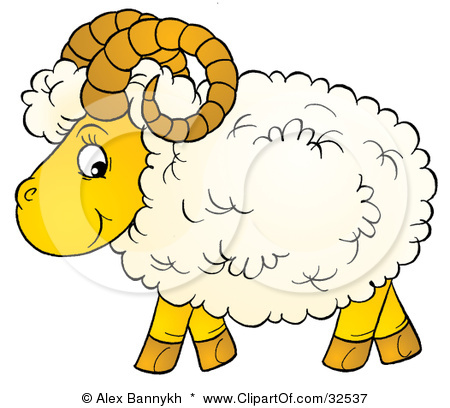 Animated Sheep Clipart   Ram Sheep