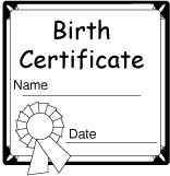 Birth Certificate Clip Art Car Pictures