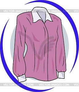 Blouse   Royalty Free Vector Clipart