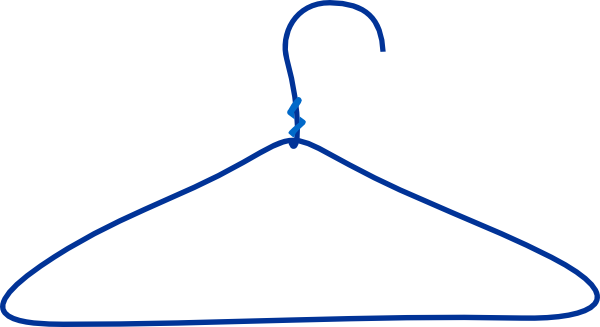Clothes Hanger Clip Art At Clker Com   Vector Clip Art Online Royalty