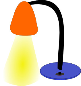 Desktop Lamp Clip Art At Clker Com   Vector Clip Art Online Royalty    