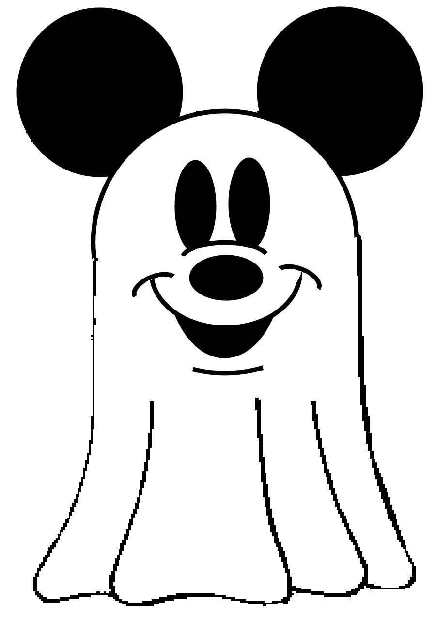 Ghost Mickey Clipart  