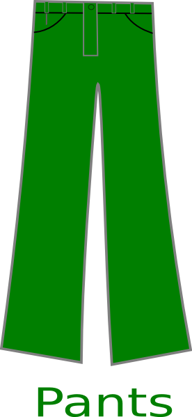 Green Pants Clip Art At Clker Com   Vector Clip Art Online Royalty