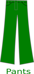 Green Pants Clip Art At Clker Com   Vector Clip Art Online Royalty