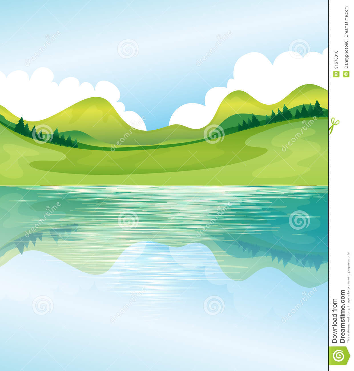 Land Clipart The Water And Land Resources