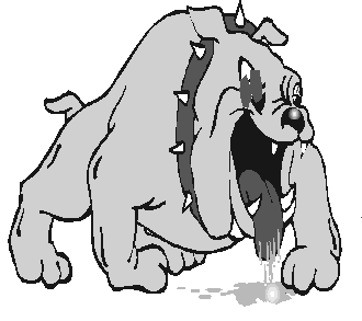 Mean Fighting Dog   Http   Www Wpclipart Com Animals Dogs Cartoon Dogs    