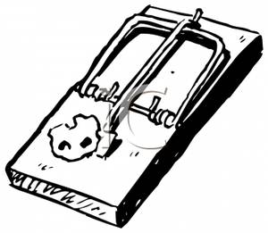 Mouse Trap Clip Art Image 