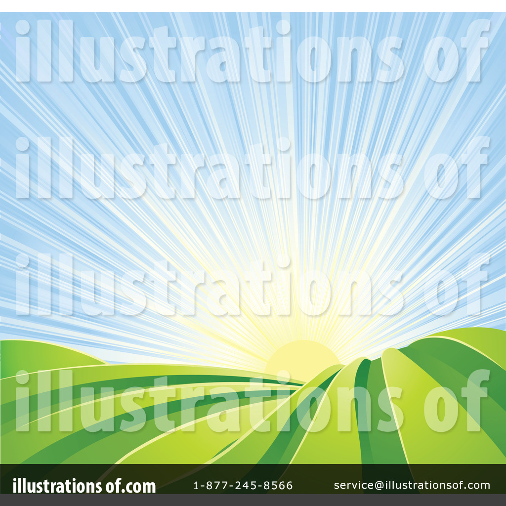 Royalty Free  Rf  Farm Land Clipart Illustration By Geo Images   Stock