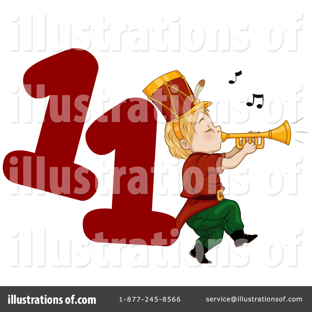 Royalty Free  Rf  Twelve Days Of Christmas Clipart Illustration By Bnp