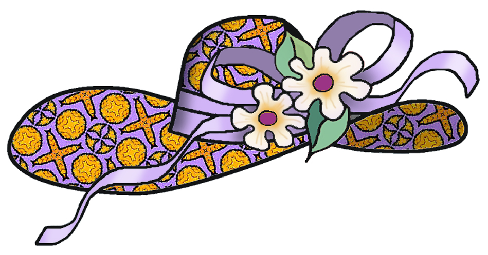 Artbyjean   Paper Crafts  Easter Bonnet Or Hats Decoupage Prints