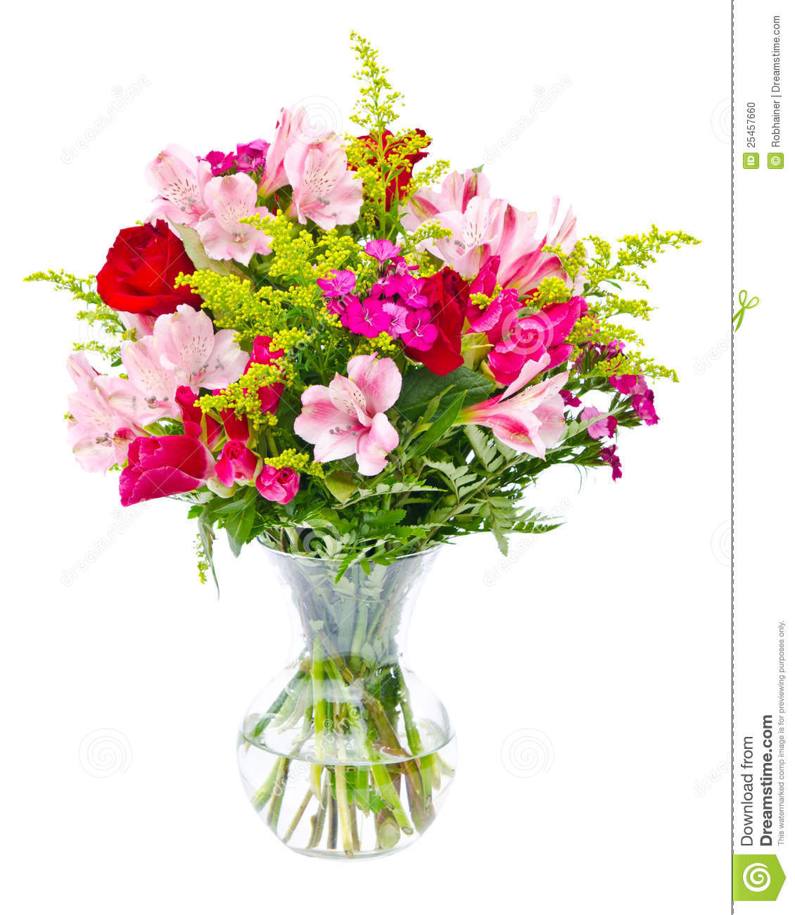 Colorful Flower Bouquet Arrangement Centerpiece Stock Photo   Image    