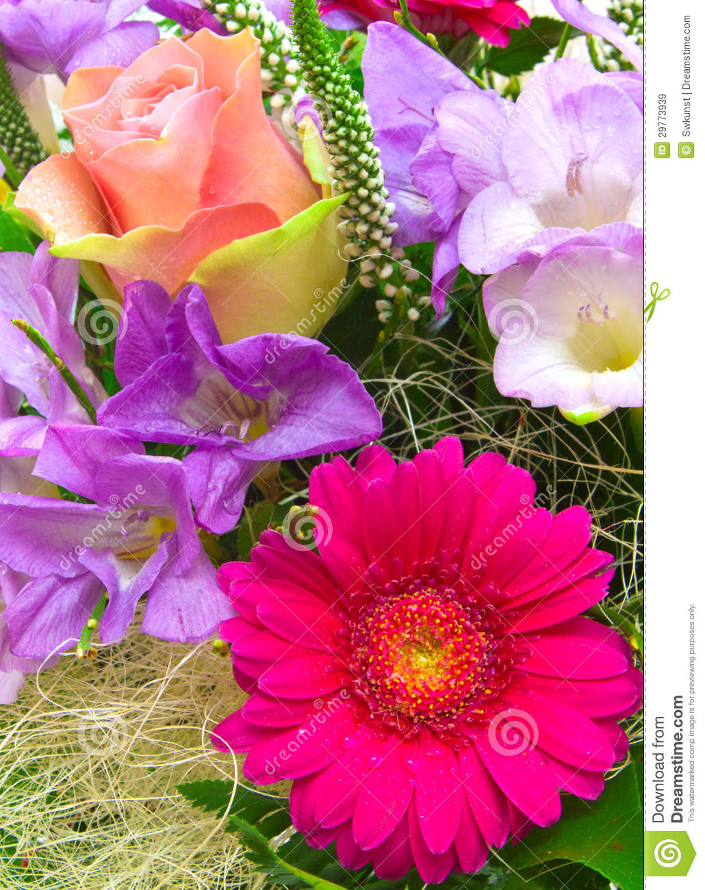 Colorful Flower Bouquet  Royalty Free Stock Images   Image  29773939