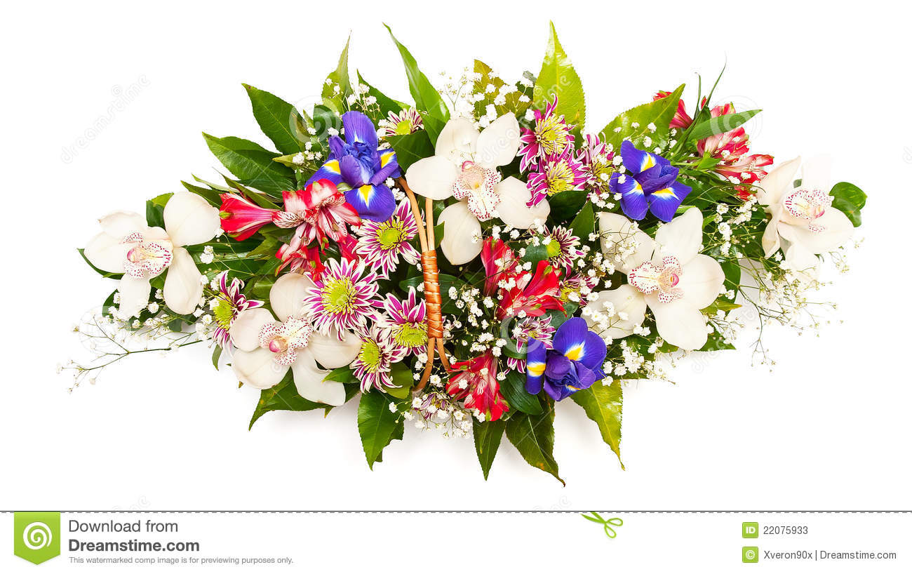 Colorful Flower Bouquet Stock Photos   Image  22075933