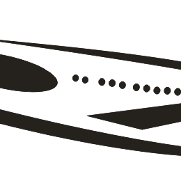 Commercial Airplane Clipart Eps Commercial Aviation Art