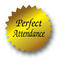 Free Perfect Attendance Clip Art