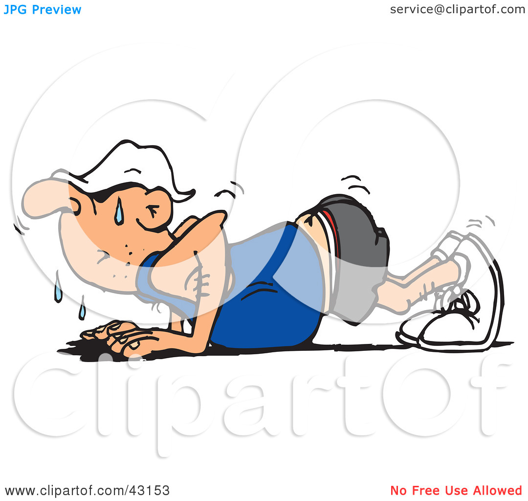 No Touching Clip Art Clipart Illustration Of A