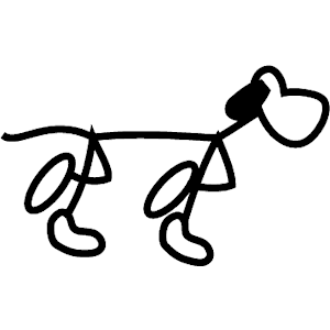 Stick Figure Dog 3 Clipart Cliparts Of Stick Figure Dog 3 Free