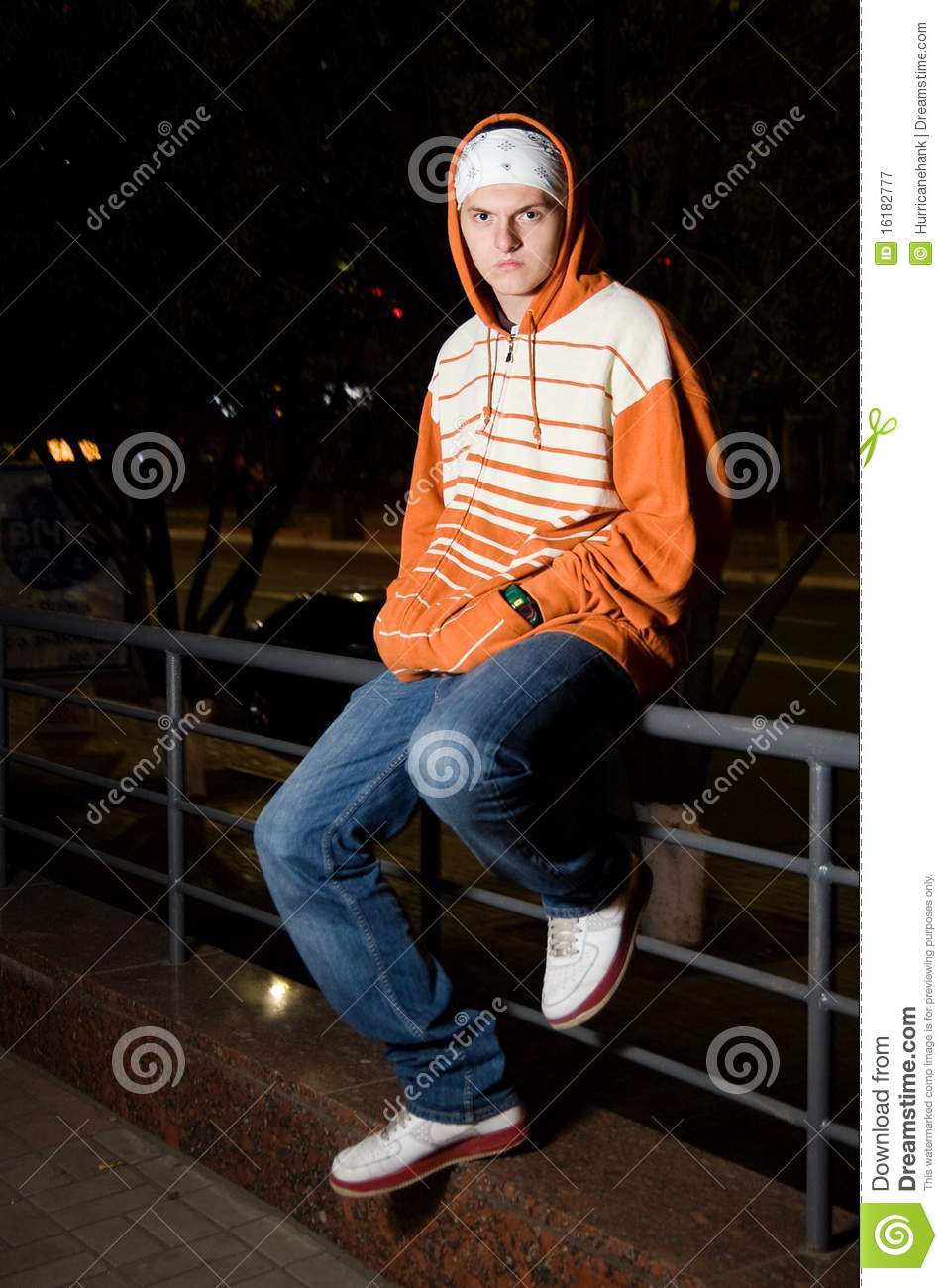 Young Drug Dealer On The Street Royalty Free Stock Photography   Image