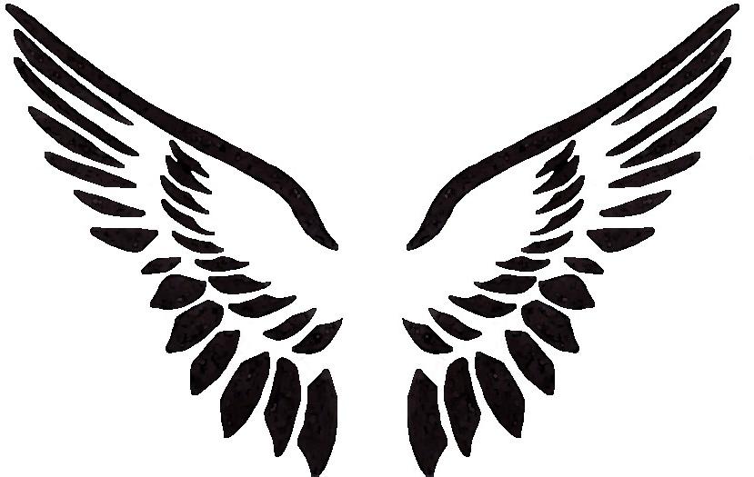 17 Simple Angel Wing Tattoos Free Cliparts That You Can Download To