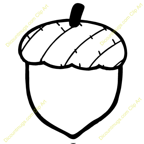 Acorn Clipart Black And White   Clipart Panda   Free Clipart Images