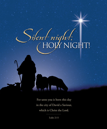 Christmas Bulletin   Silent Night Holy Night  Legal