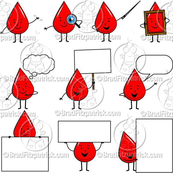 Clipart Of Blood