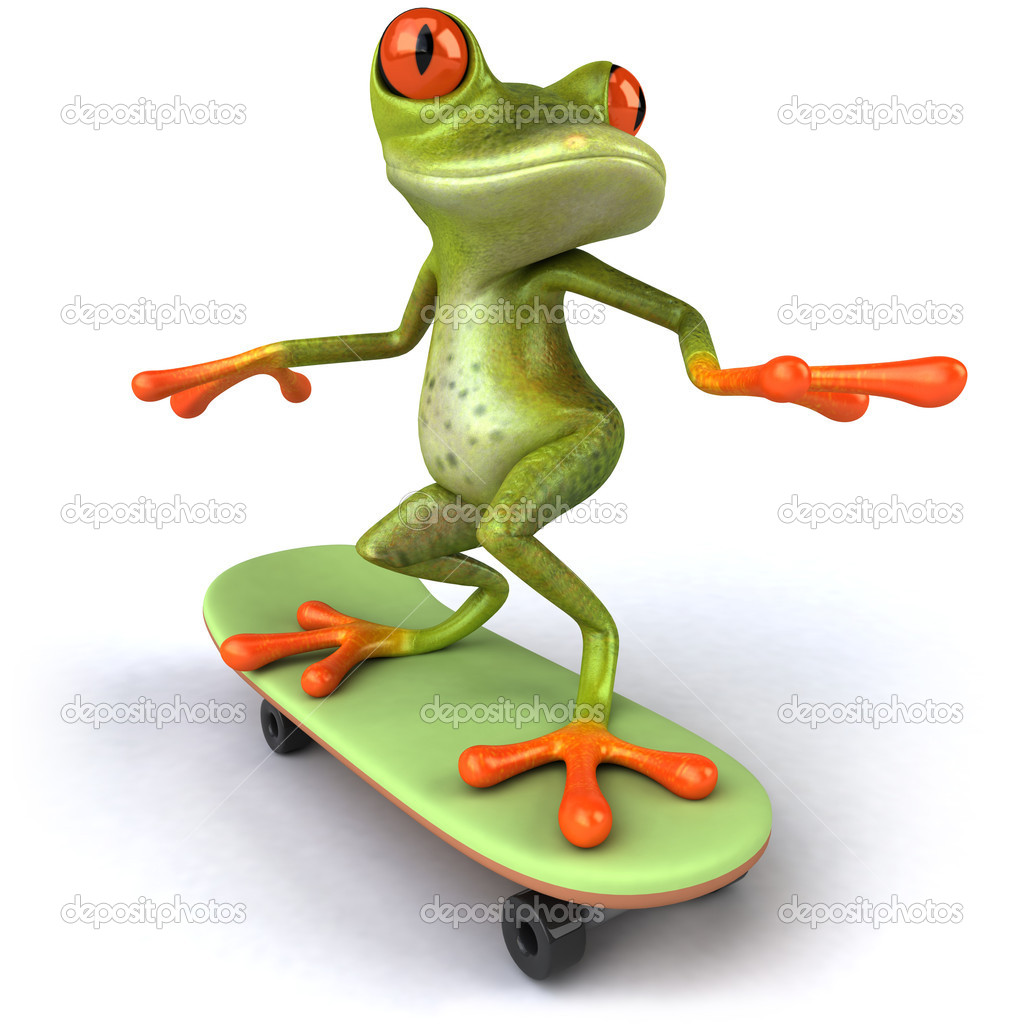 Frog 3d Animated   Stock Photo   Julos  4371064
