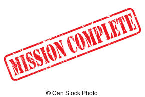 Mission Complete Illustrations And Clip Art  252 Mission Complete