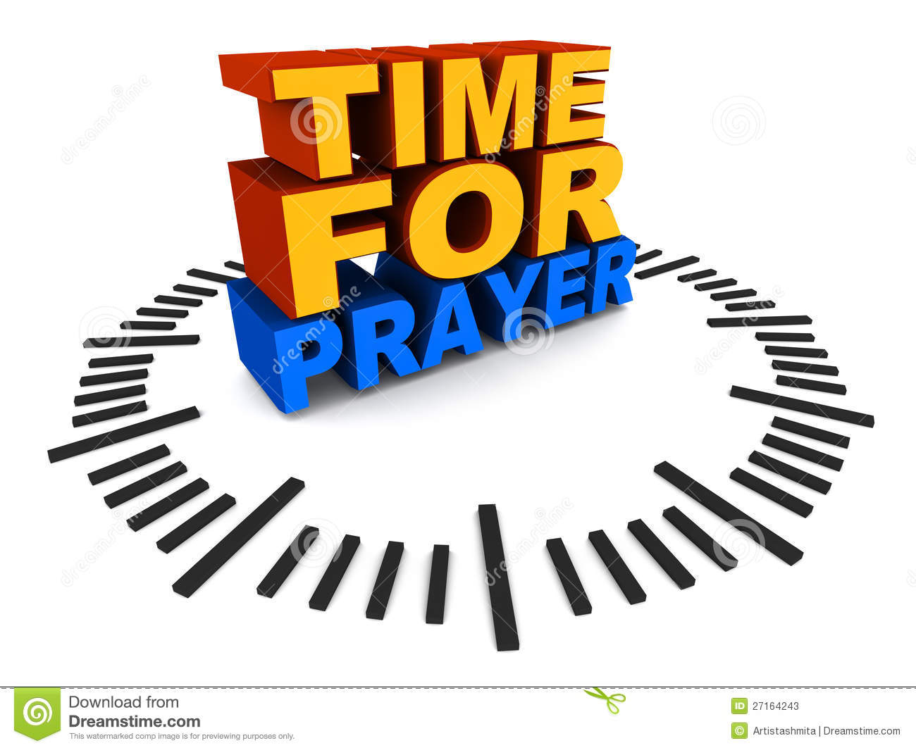 Prayer Time Clip Art