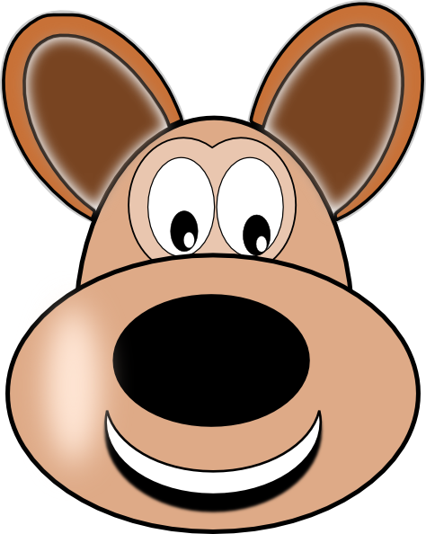 Smiley Dog Face Svg Downloads   Animal   Download Vector Clip Art    
