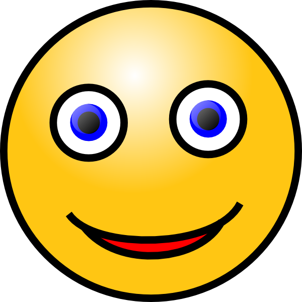 Smiley Face Clip Art  Png And Svg