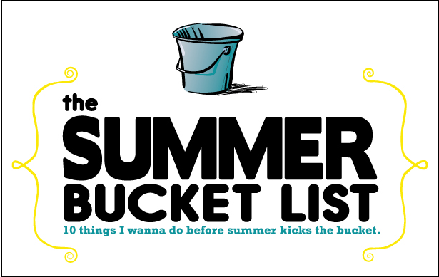 Summer Bucket List Clipart Annual Summer Bucket List