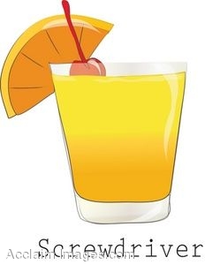 Summer Cocktails Clipart Clip Art Of A
