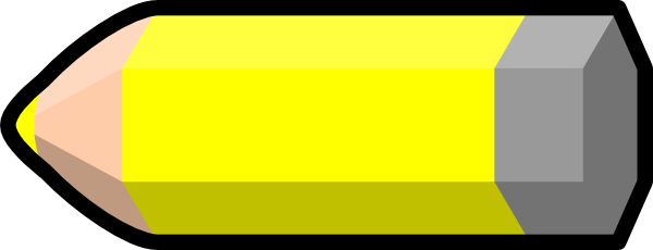Yellow Crayon Clipart Free Vector Yellow Pencil Clip Art 114380 Yellow    