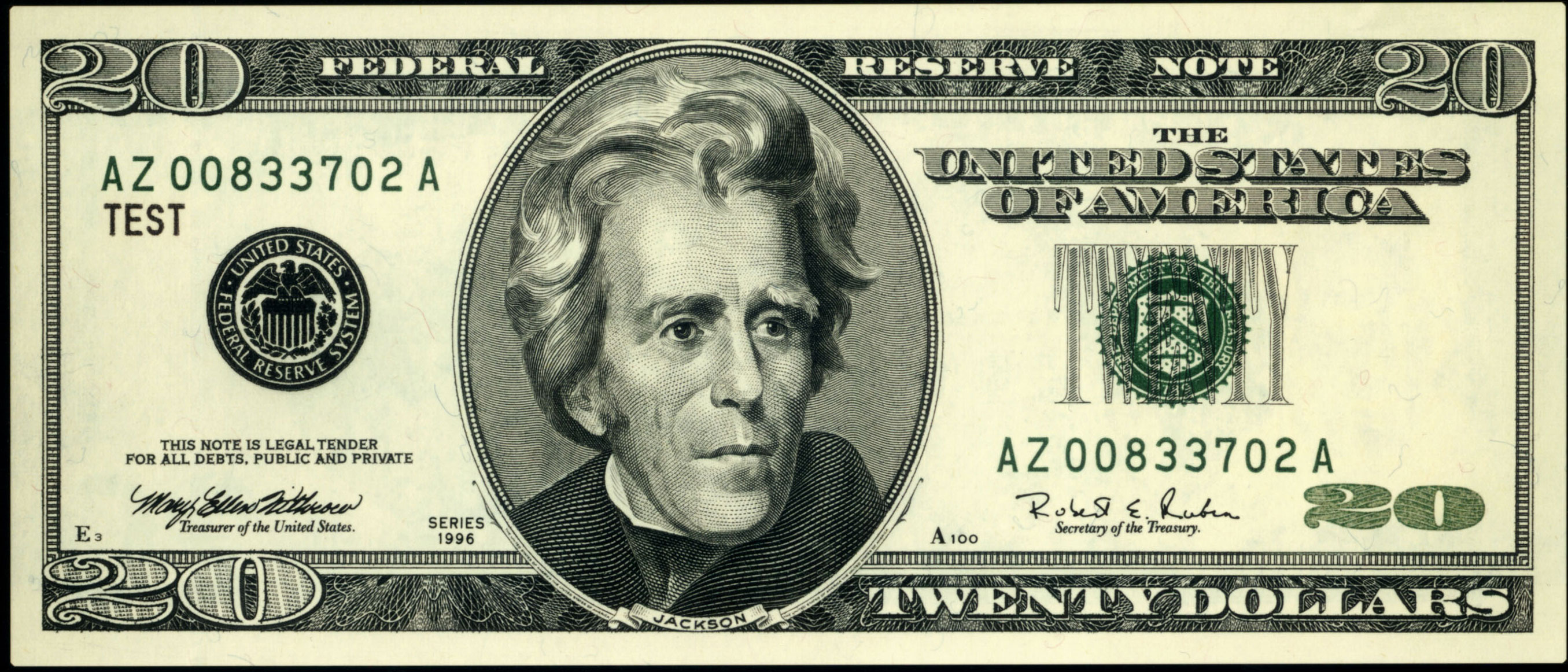 7th President Of The U S  Is On The  20 Bill   Photo By Newsmakers