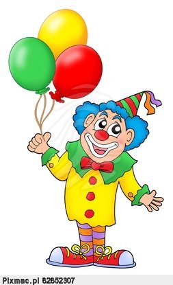 Clown With Balloons