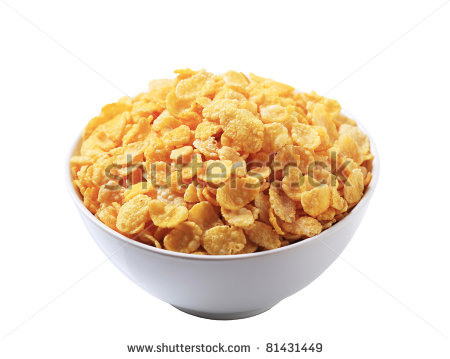 Corn Flakes Clipart Bowl Of Corn Flakes