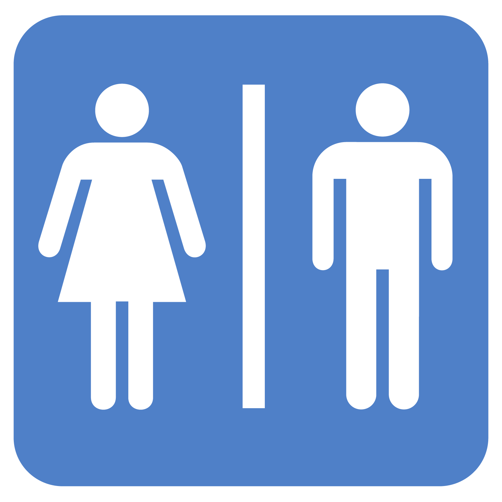 Description Bathroom Gender Sign Png