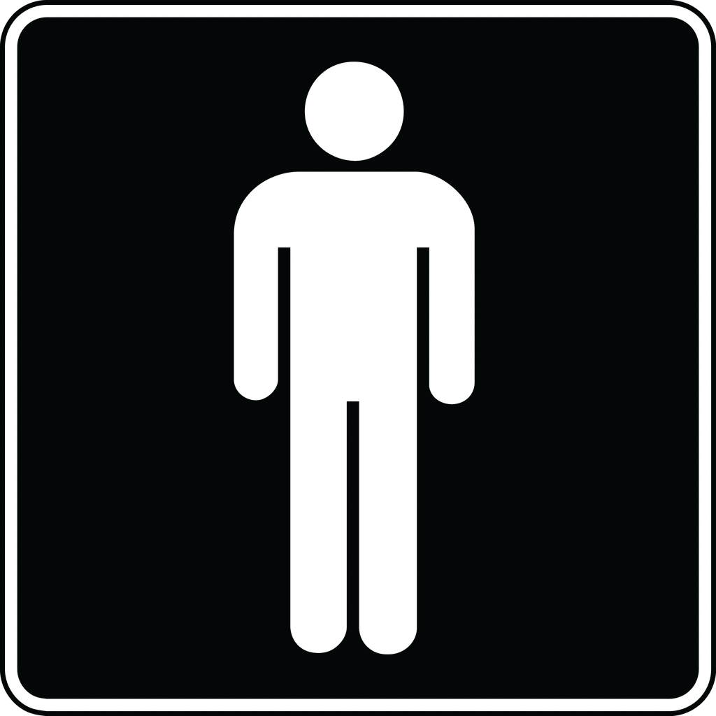 Displaying 14  Images For   Boys Bathroom Sign Clipart