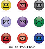 Email Us Vector Clipart And Illustrations