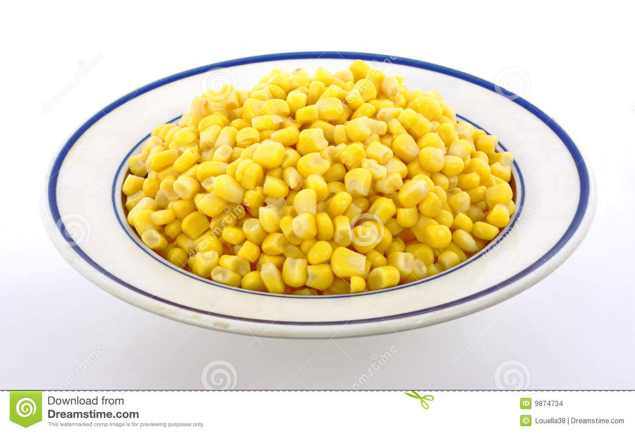Freshly Harvested And Cut Whole Kernel Corn Canned To Perfection