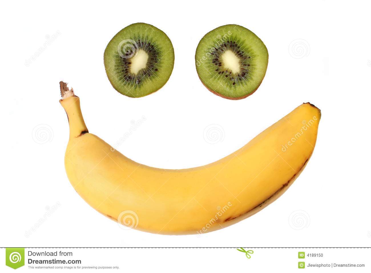 Happy Fruit Stock Photo   Image  4189150