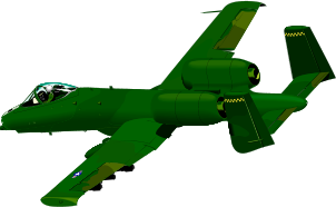 Image  Military Clipart   Air Force   A 10 Warhog Ant Tank Aircraft