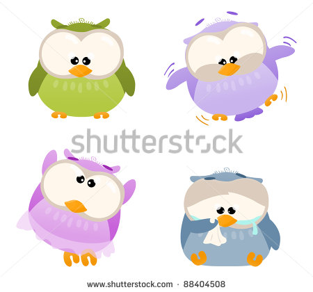     Images Similar To Id 124225438   Cartoon Of An Owl Sitting On A