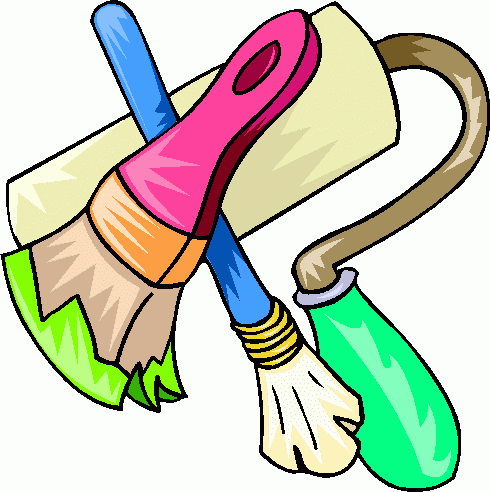 Painting Equipment 1 Clipart   Painting Equipment 1 Clip Art