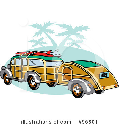 Royalty Free Rf Woody Car Clipart Illustrations Vector Graphics 1   Hd