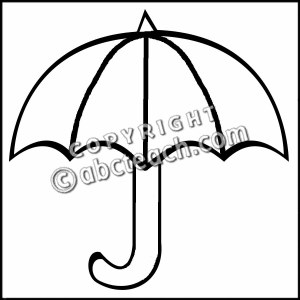 Umbrella Clipart Black And White   Clipart Panda   Free Clipart Images