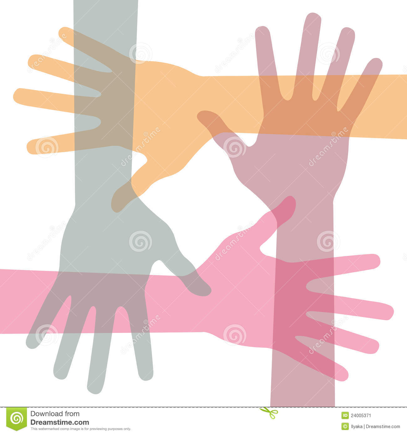 United Hands Clipart United