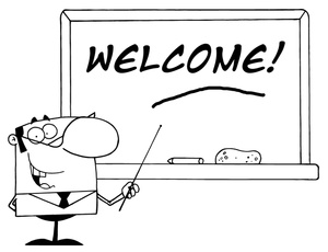 Welcome Back To School Clipart Black And White   Clipart Panda   Free